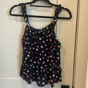 floral tank top